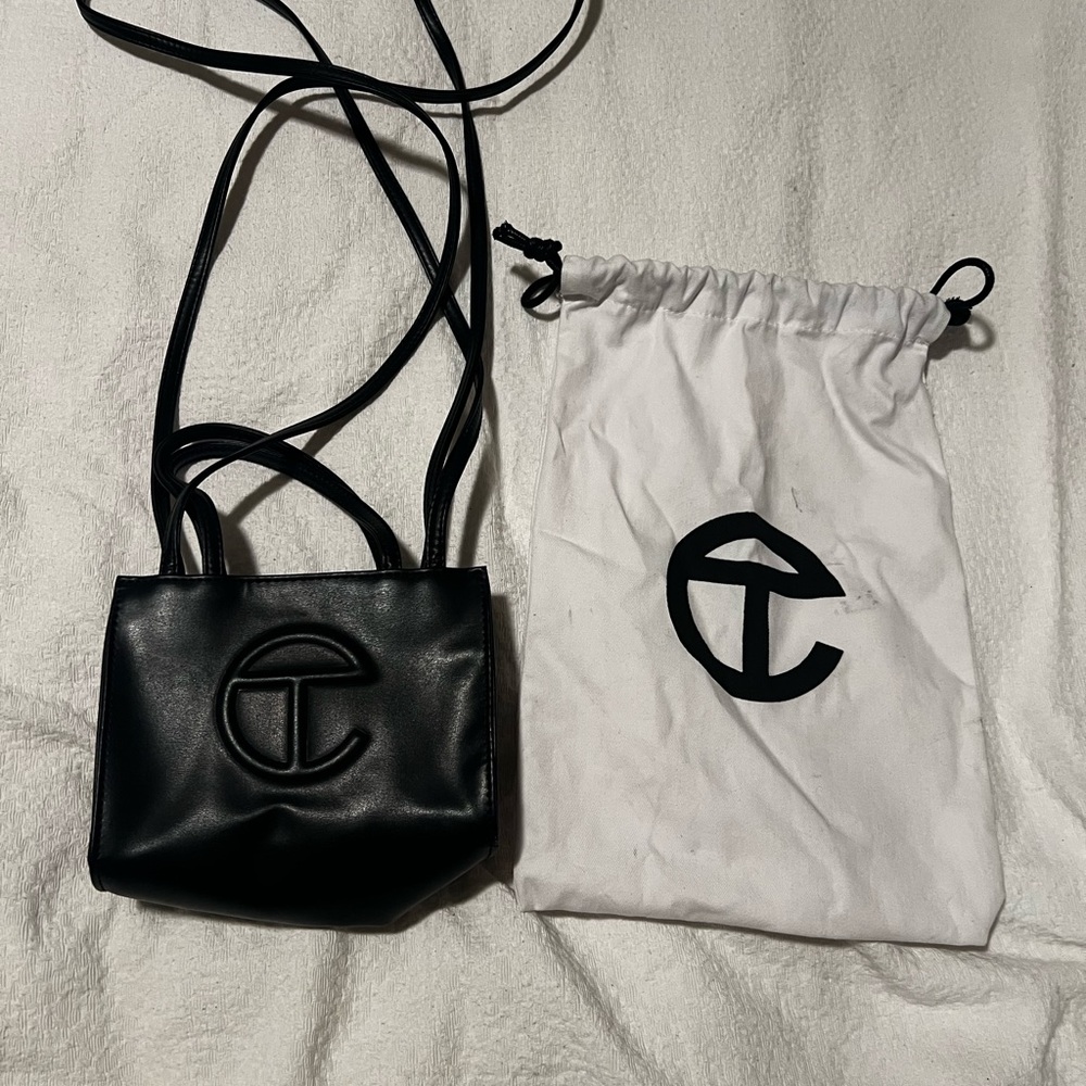 Telfar Black Mini Bag